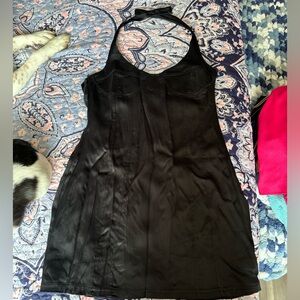 Black Zara Halter Mini Dress